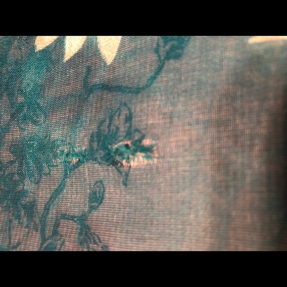 Beautiful Carole Little turquoise lined skirt. GUC - Picture 8 of 8